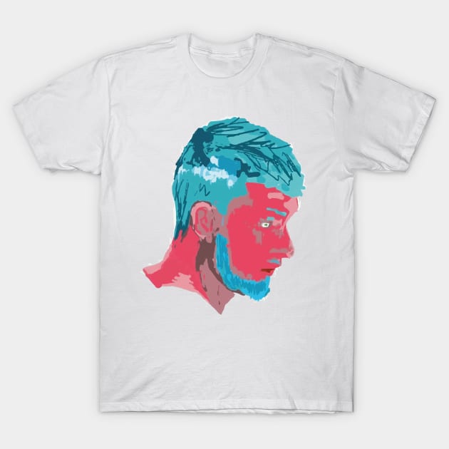 Head T-Shirt by lomastrooper